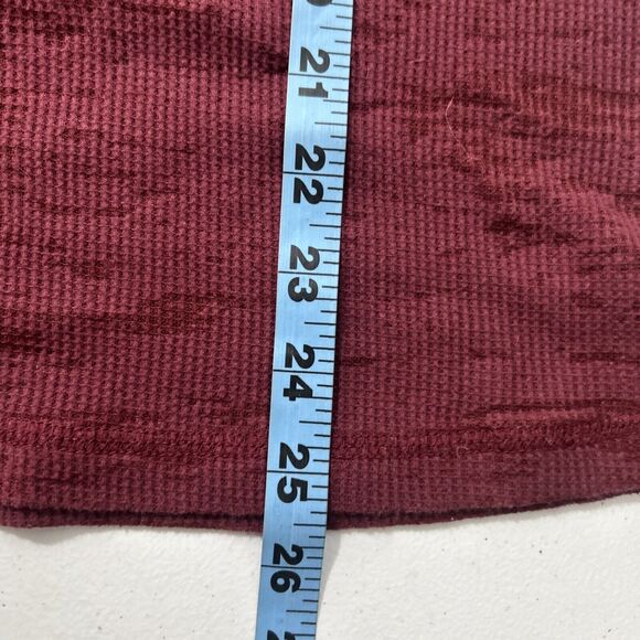 Creative Apparel‎ Henley Top Womens Large Crew Texas A M Aggies Thermal Pullover - Picture 10 of 10